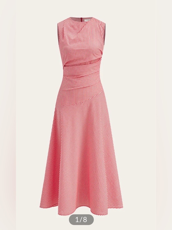 Commense Dresses & Skirts - Commense Gingham midi dress